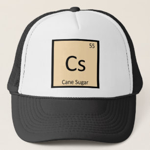 Cs - Cane Sugar Chemistry Periodic Table Symbol Trucker Hat