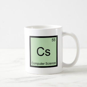 Cs - Computer Science Chemistry Element Symbol Tee Coffee Mug