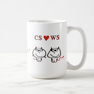 "CS heart WS" Coffee Mug