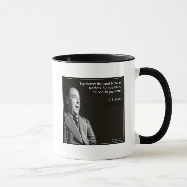 CS Lewis "My God" Quote Mug (Right)