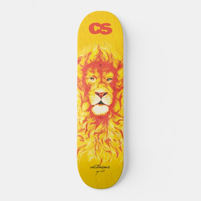 CS Lion Deck Skateboard (Front)