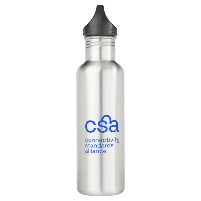 CSA Stainless Steel Water Bottle (Left)