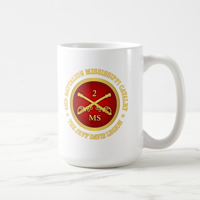 CSC -2nd Battalion Mississippi Cavalry Coffee Mug (Right)