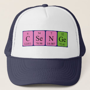 Csenge periodic table name hat