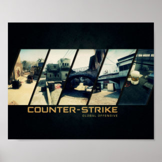 CSGO MAPS HQ POSTER