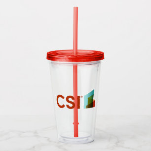 CSI Acrylic Water Bottle Tumbler