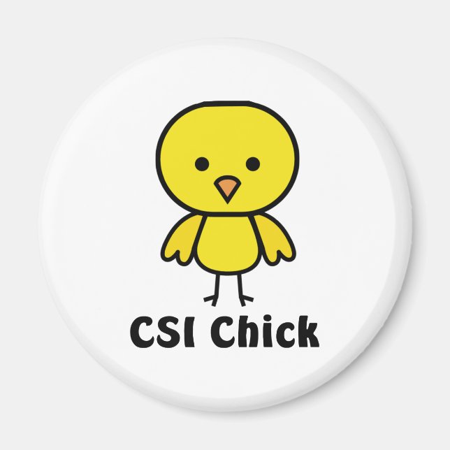 CSI Chick Magnet (Front)