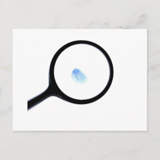 CSI Fingerprint Postcard