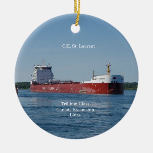 CSL St. Laurent ornament (Front)