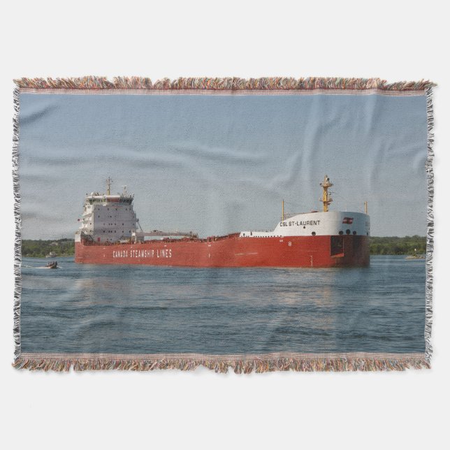 CSL St. Laurent throw blanket (Front)