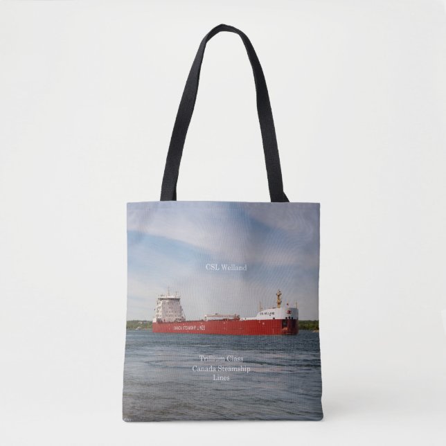 CSL Welland all over tote bag (Front)