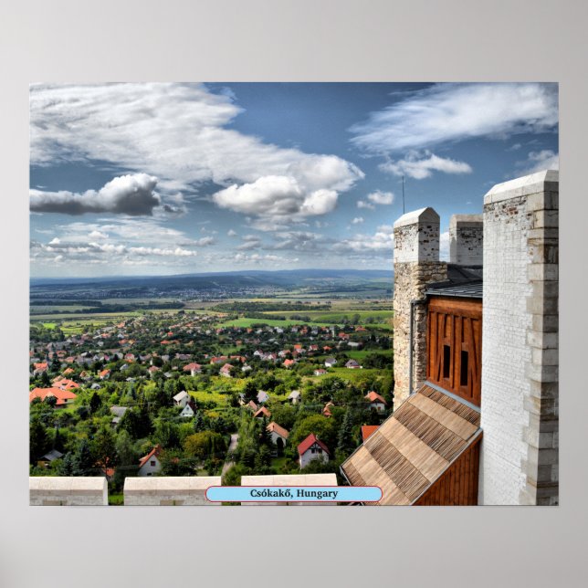 Csókakő, Hungary Poster (Front)