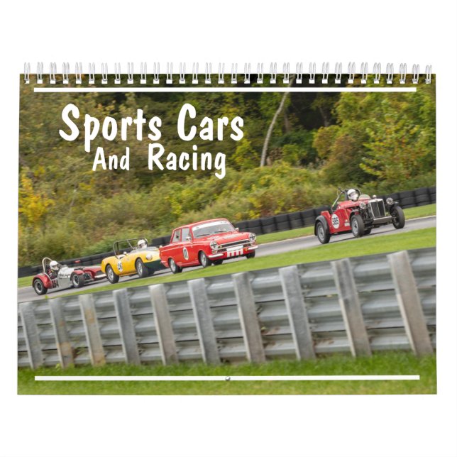 CSports Cars and Racingalendar Calendar (Cover)