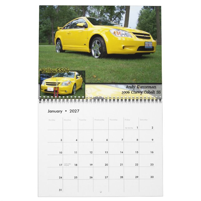 Css #2 calendar (Jan 2027)