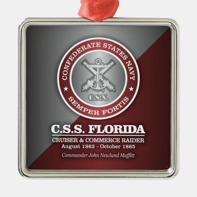 CSS Florida (SF) Metal Tree Decoration (Front)