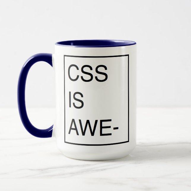 CSS Paged Overflow Mug (Left)