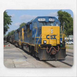 CSX 2696 leads Westbound CSX C729 Mouse Pad