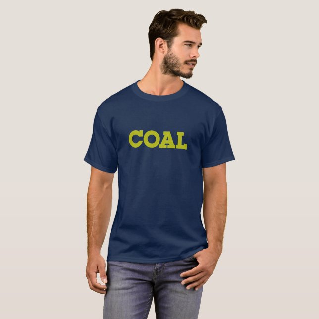 CSX Font Coal T-shirt (Front Full)