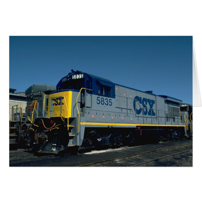 CSX GE B36-7 (Front Horizontal)