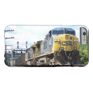 CSX Railroad AC4400CW #6 With a Coal Train Barely There iPhone 6 Case
