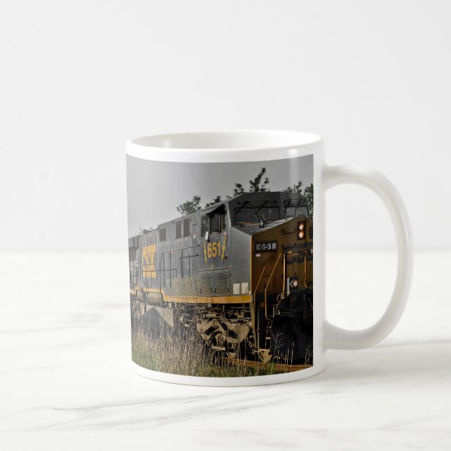 CSX Train Coffee Mug (Right)