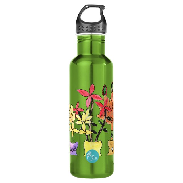 CTC International - Flowers 710 Ml Water Bottle (Front)