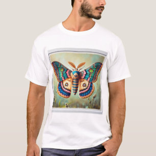 Ctenopseustis Moth Dorsal View 230824IREF201 - Wat T-Shirt