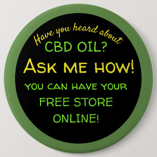 CTFO for independent distributors 6 Cm Round Badge