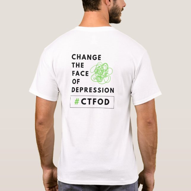 CTFOD Scribble  T-Shirt (Back)