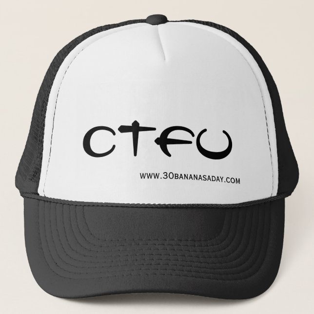 CTFU TRUCKER HAT (Front)