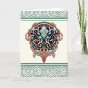 Ctheltic Cthulhu Greeting Card