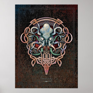 Ctheltic Cthulhu Poster (18x24")