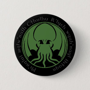 Cthulhu 6 Cm Round Badge