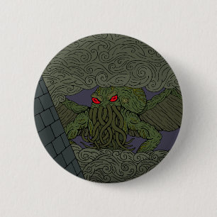 Cthulhu 6 Cm Round Badge