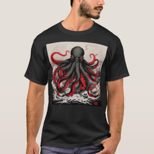 Cthulhu Asian Ink Painting T-Shirt