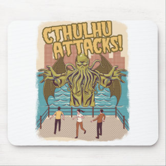 Cthulhu Attacks! Mouse Pad