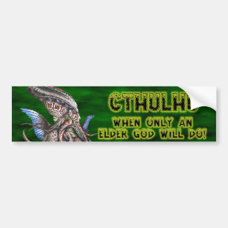 Cthulhu Bumper Sticker