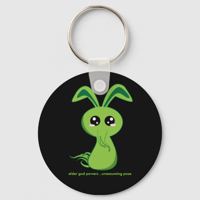Cthulhu Bunny Key Ring (Front)