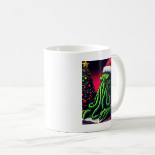 Cthulhu Christmas Creepmas Holiday Season Coffee Mug
