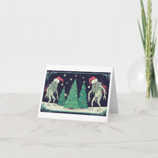 Cthulhu Christmas Spirits- The Ghost of Abyssalith Card