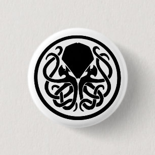 Cthulhu Emblem 3 Cm Round Badge