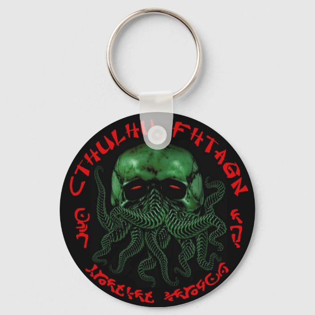 Cthulhu Fhatgn Keychain (Front)