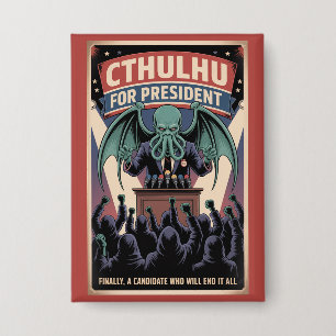 Cthulhu For President 2028 Lovecraftian Horror