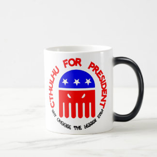 Cthulhu  For President Magic Mug