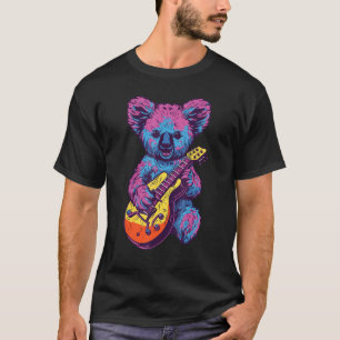 Cthulhu Guitarist Rad Heavy Metal Monster Hallowee T-Shirt