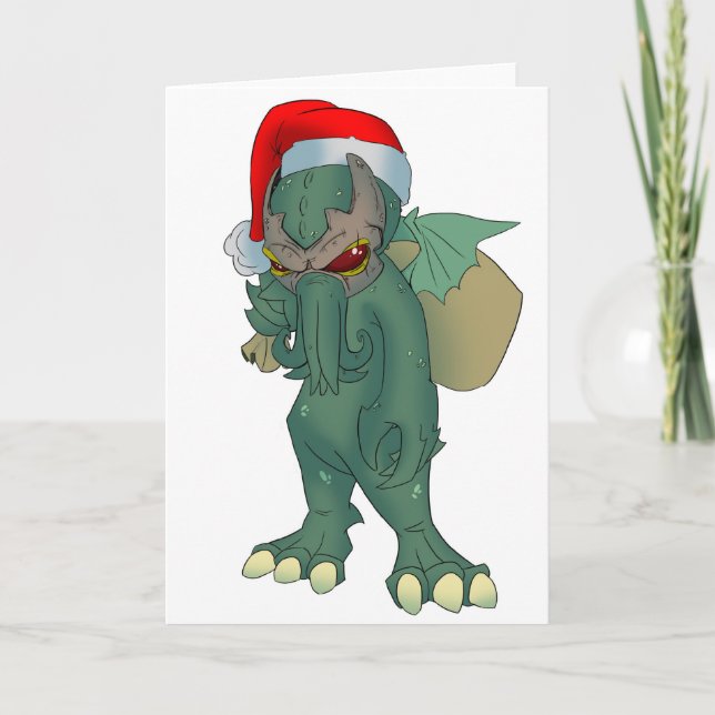 Cthulhu Holiday Card (Front)