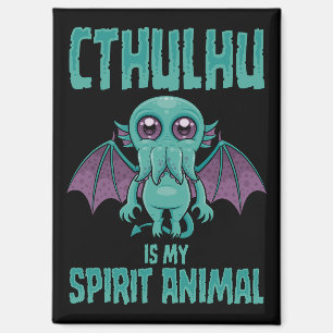 Cthulhu Is My Spirit Animal Magnet