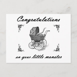Cthulhu little monster postcard