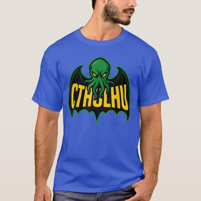 Cthulhu Lovecraftian Parody for Cosmic Horror Fans T-Shirt (Front)