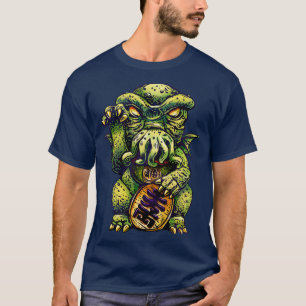 Cthulhu ManekiNeko Lucky T-Shirt